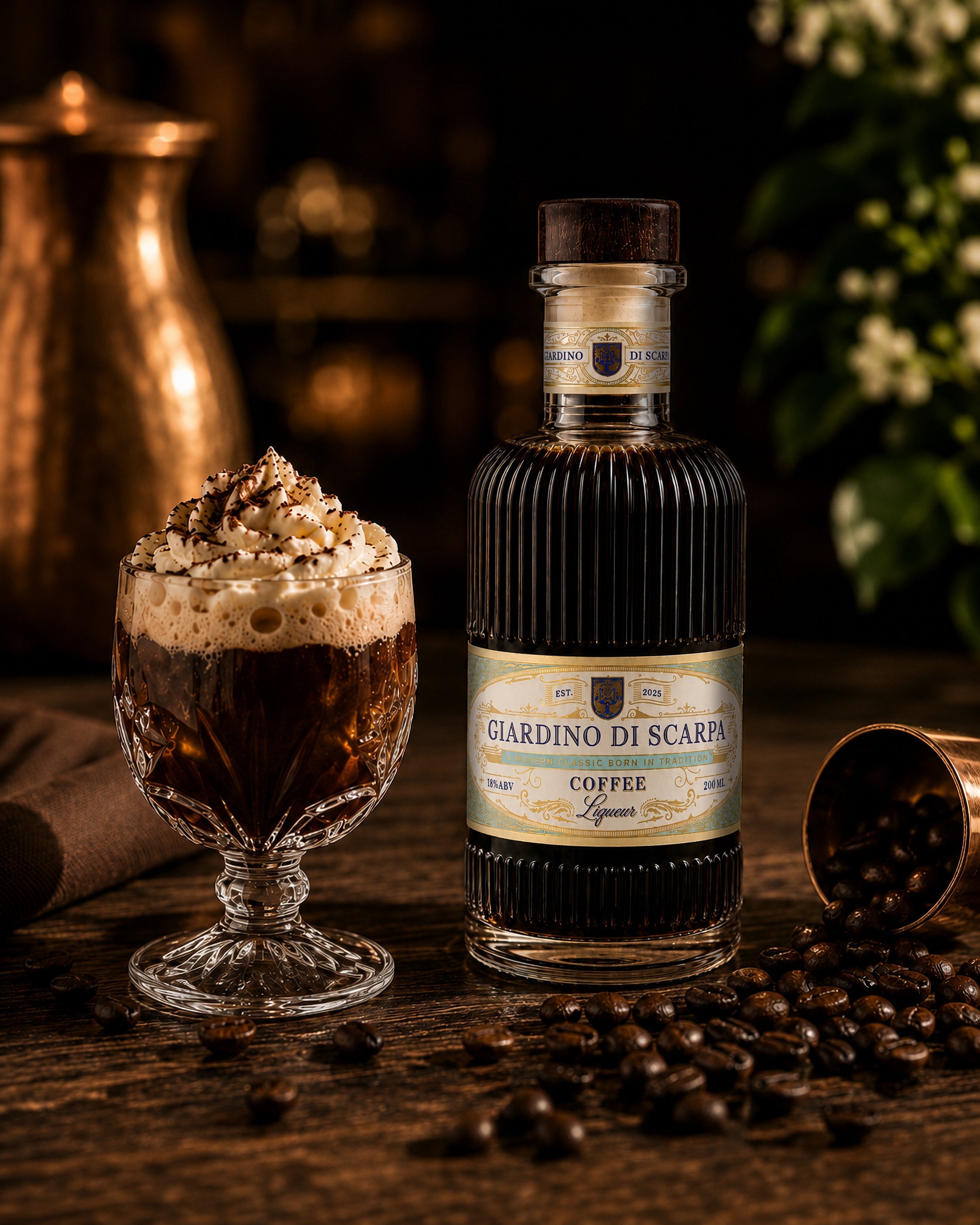 How to make a perfect Coffee Liqueur with cream