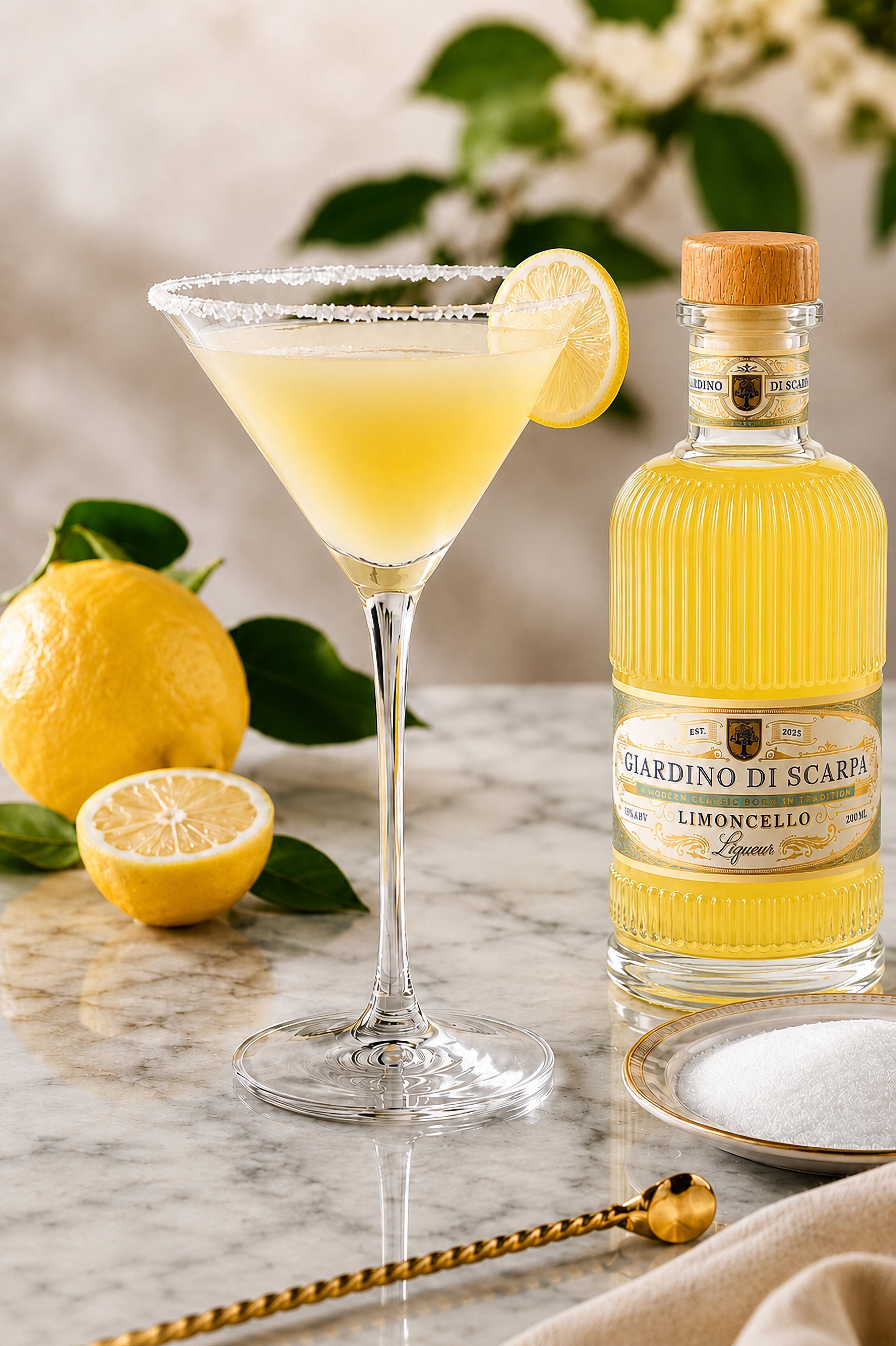 A Limoncello Martini