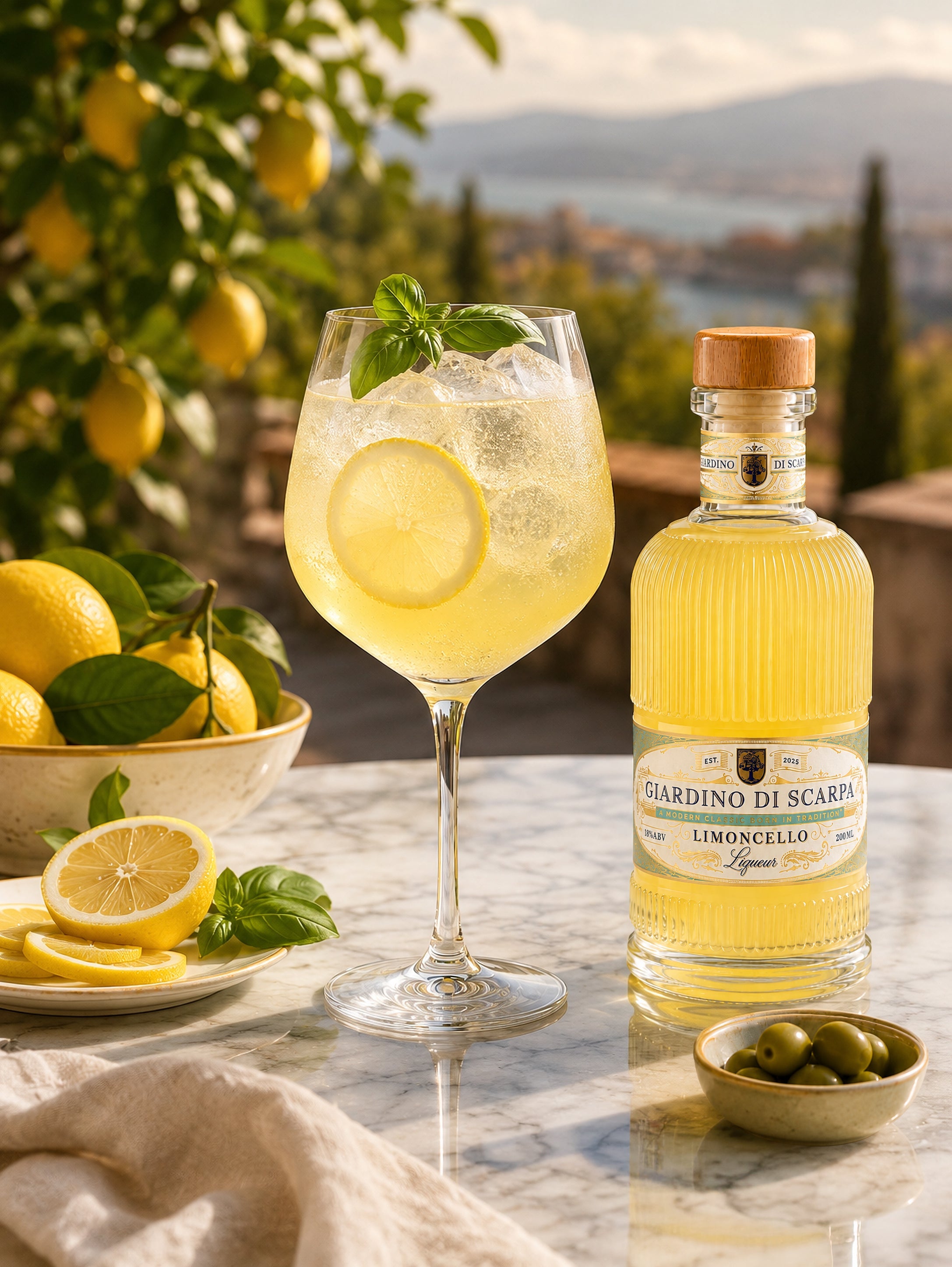 A Limoncello Spritz