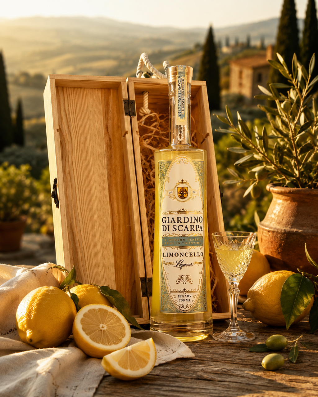 Giardino Di Scarpa Lemon Linomcello - 700 ML