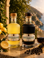Giardino Di Scarpa Twin pack Lemon and Coffee Liqueurs - 2 x 200 ML Bottles