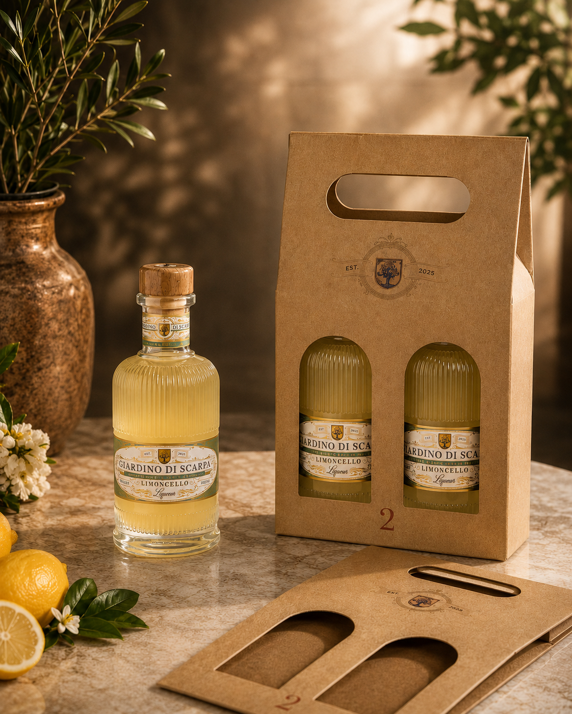 Giardino Di Scarpa Lemon Linomcello - 200 ML