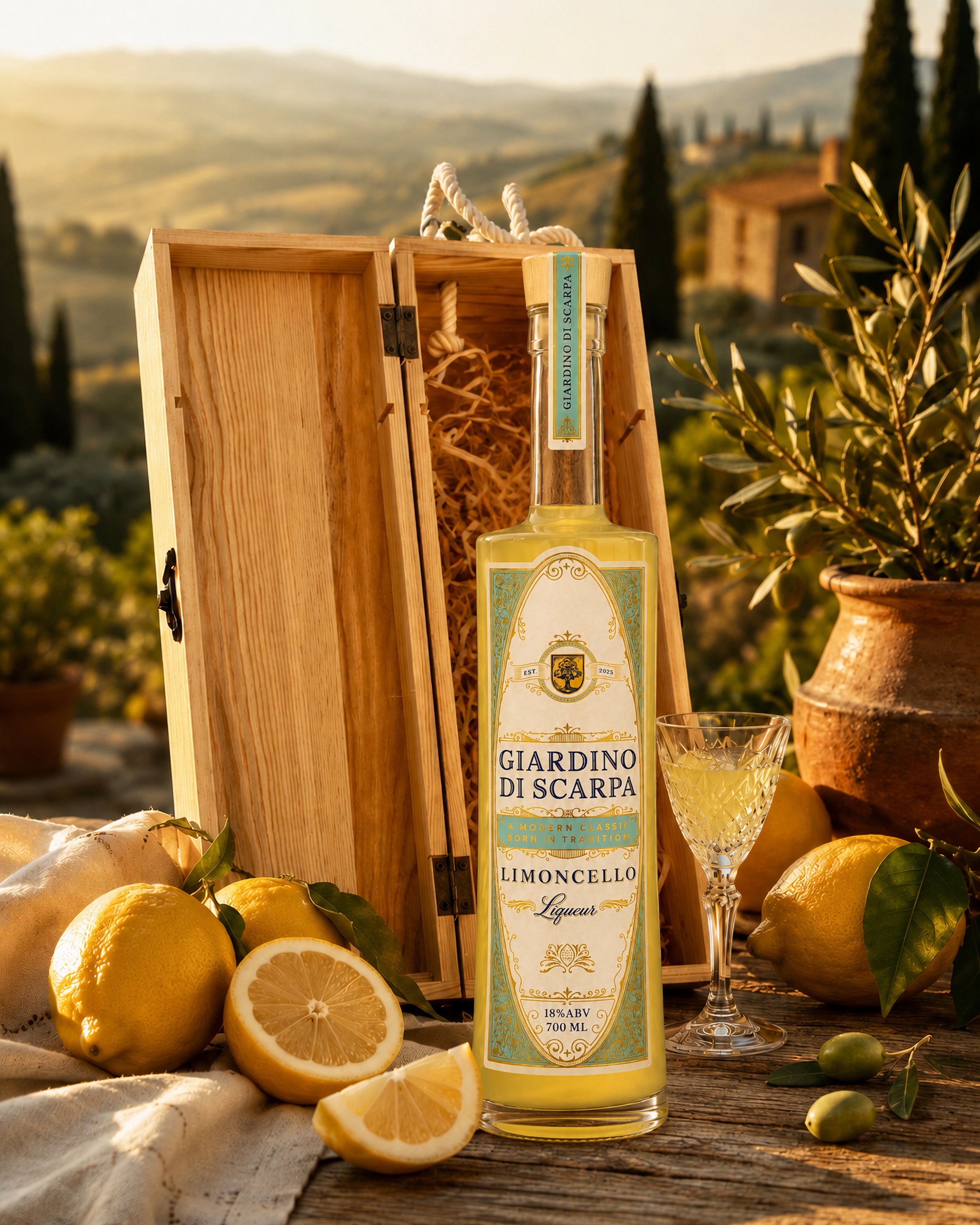 Giardino Di Scarpa Lemon Limoncello - 700 ML