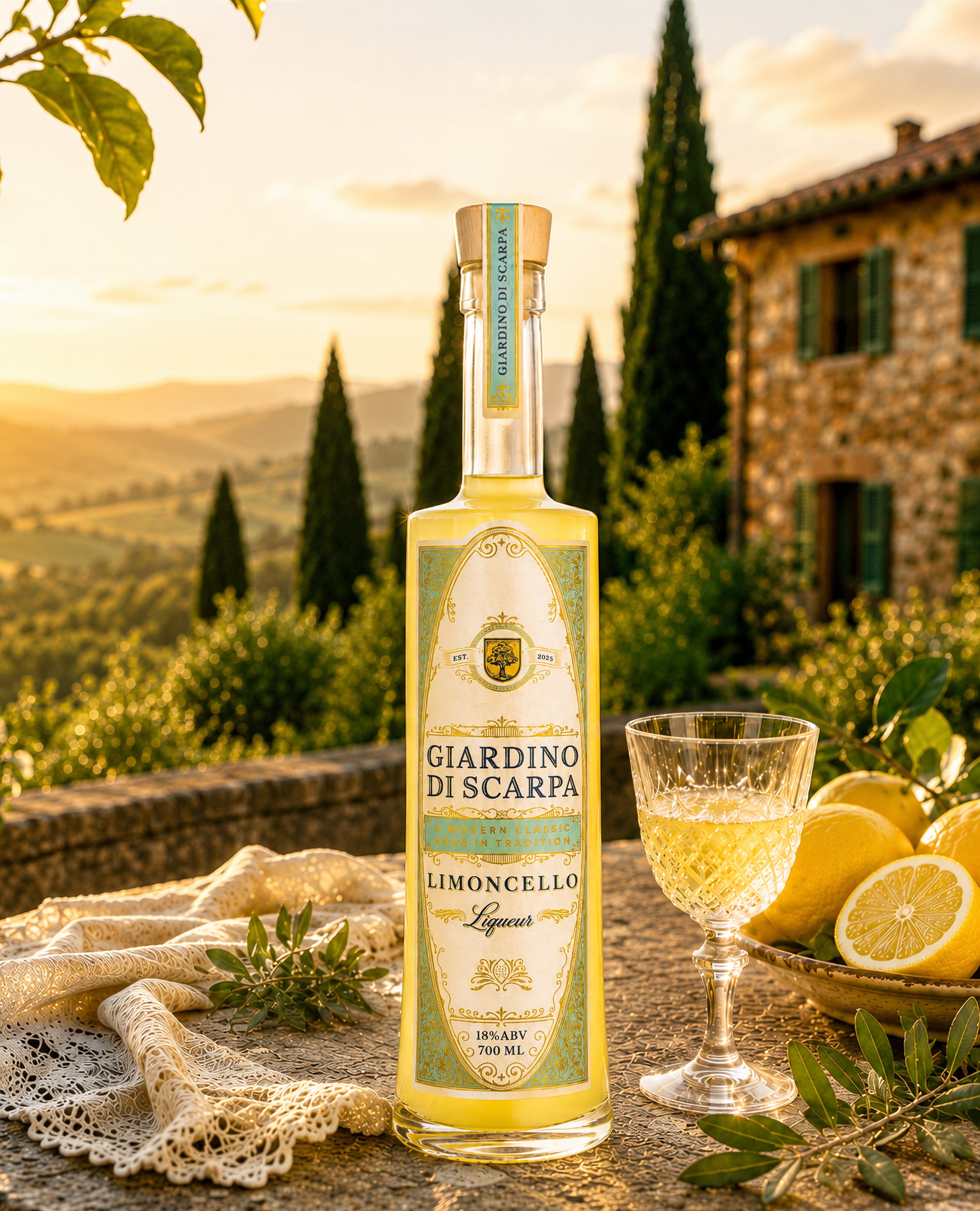 Giardino Di Scarpa Lemon Limoncello - 700 ML