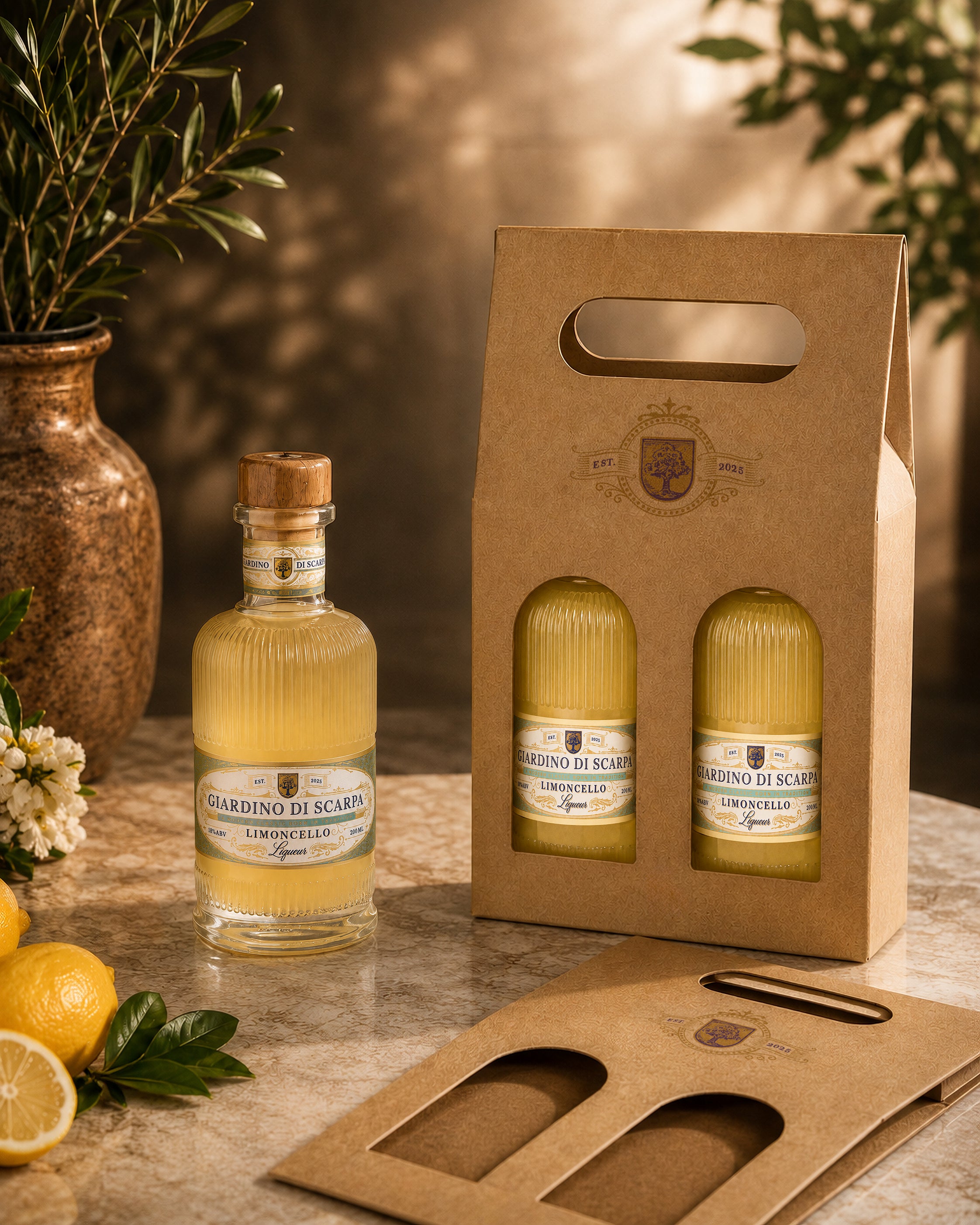 Giardino Di Scarpa Lemon Limoncello - 200 ML